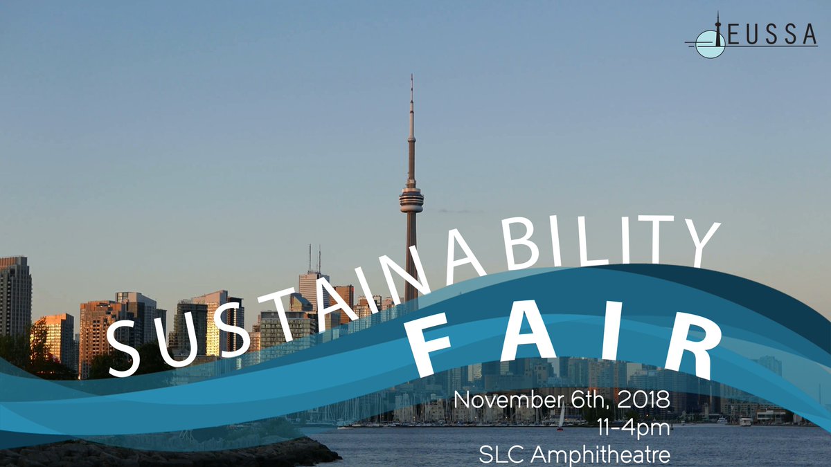 rsustainability's tweet photo. Want to know what makes Ryerson sustainable? Join EUSSA, the Sustainability Office, and various Ryerson groups next week to learn about all our sustainable initiatives! Join us Tuesday, November 6 from 11am to 4pm in the SLC amphitheatre! Learn more: https://t.co/EzXNwzmCF9 https://t.co/4D5JVwhVhO