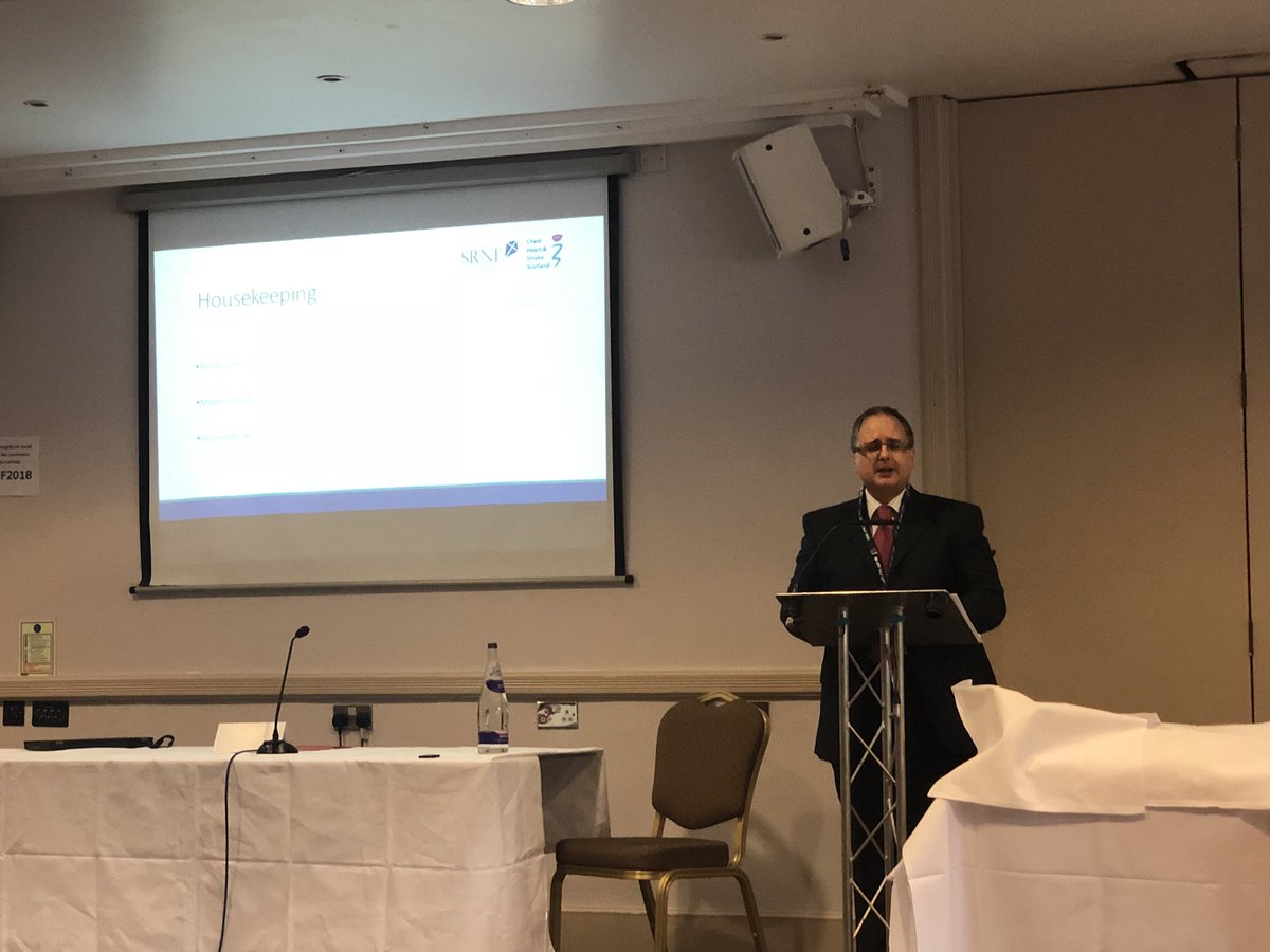 #SRNF2018 John Duncan, chair of SRNF kick starts this year’s conference