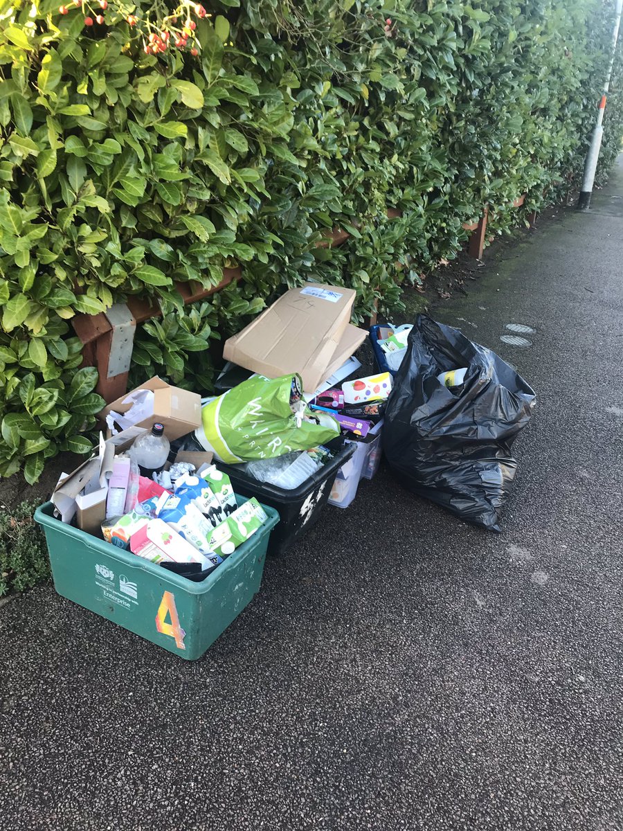 Still no sign of a recycling bin @NorthamptonBC Six weeks late, two phone calls and an email...How difficult can it be? 🤷🏼‍♀️