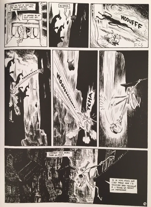 Christophe Blain, Donjon, b&amp;w 