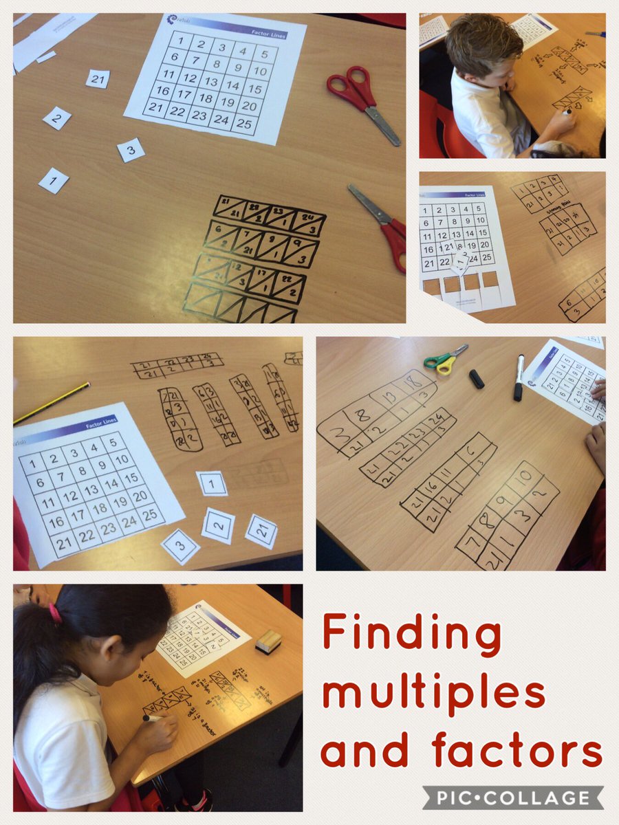 primary_rendell's tweet photo. Year 5 have been investigating multiples and factors. #primarymaths #graffitimaths https://t.co/WG1kaJCz8n