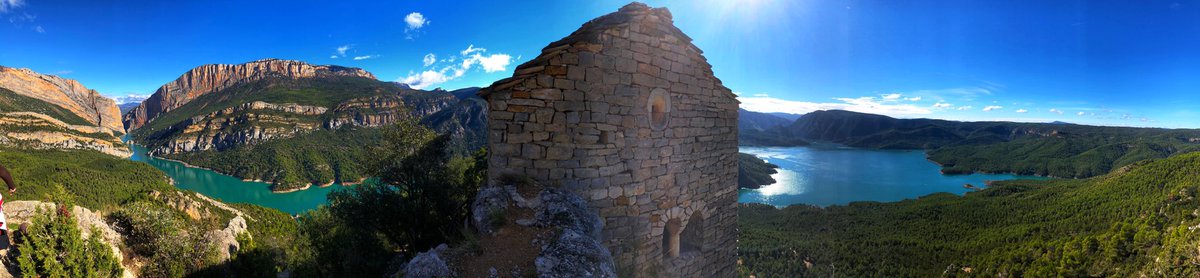 Mont-Rebei en 180 grados. Un espectáculo natural inigualable #Ribagorça #Aragó #Catalunya