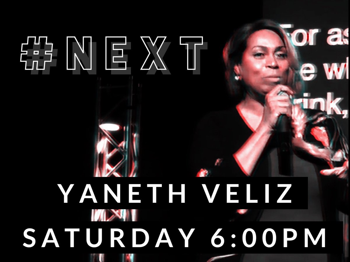CatalystYouthTX's tweet photo. You do not want to miss this Saturday!!! Join as at 6pm this Saturday as we welcome back long time friend, @Yaneth_Veliz, who will be speaking on, “#NEXT!”

Stay for the AFTER PARTY and FREE FOOD! 

Worship + Word + Friends + Free Food = EPIC 🔥🔥🔥

#SeeYouThere #NEXT #Catalyst https://t.co/x9vO8Yjk6a