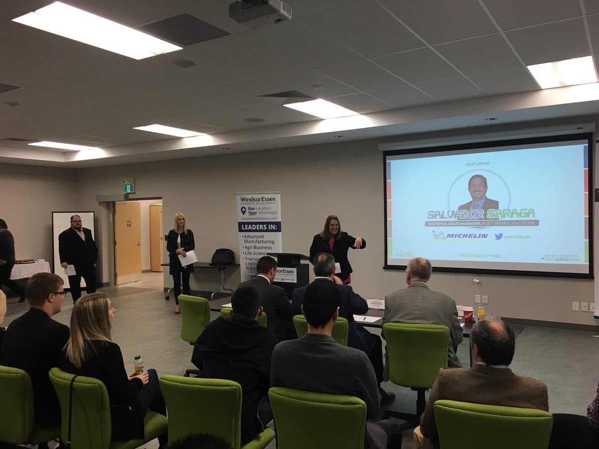 UofW_EPICentre's tweet image. Great first round of pitches at @IBLS_Windsor @WEtechAlliance #techmobilityyqg #techweekyqg