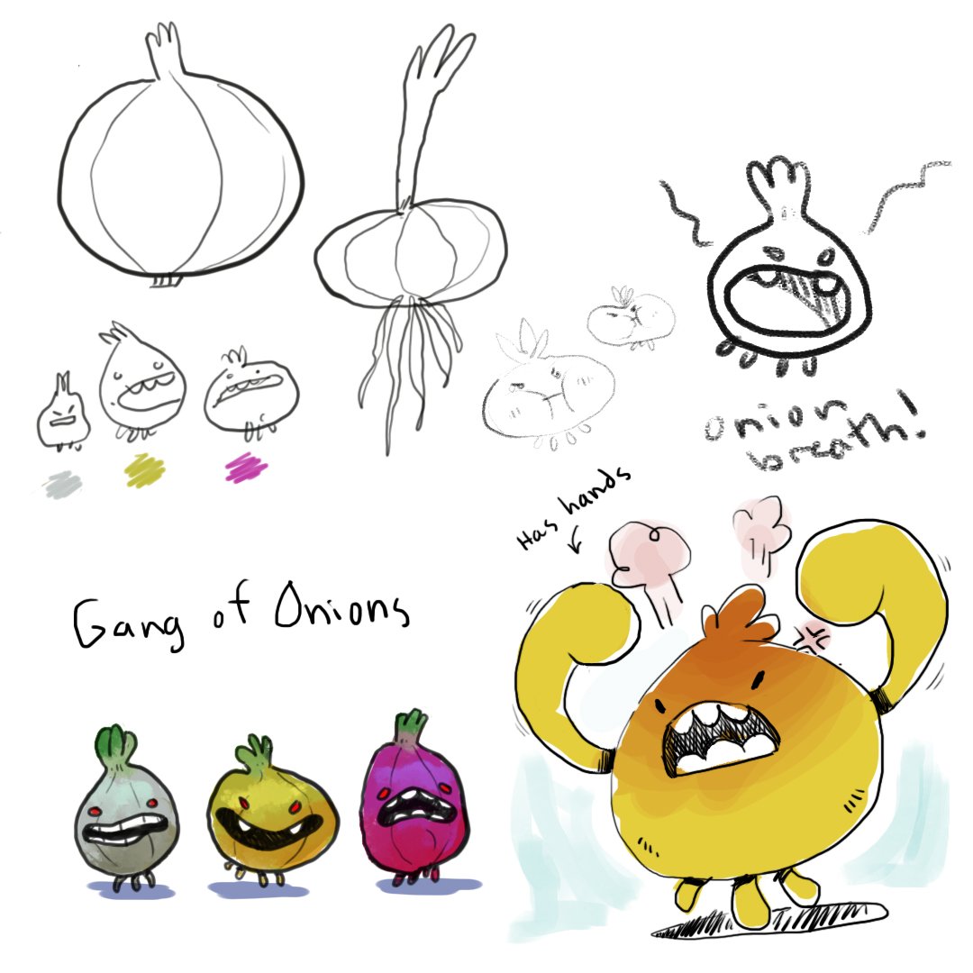 FungeonCrawl's tweet image. Fungeon Crawl, comes with tons of interesting enemies! Here are a few exclusive looks inside the process of creating a few out of many. Let us know which one is your favourite and perhaps you will be able to see it back in the game!  #indiegame #gameart #conceptart #enemies