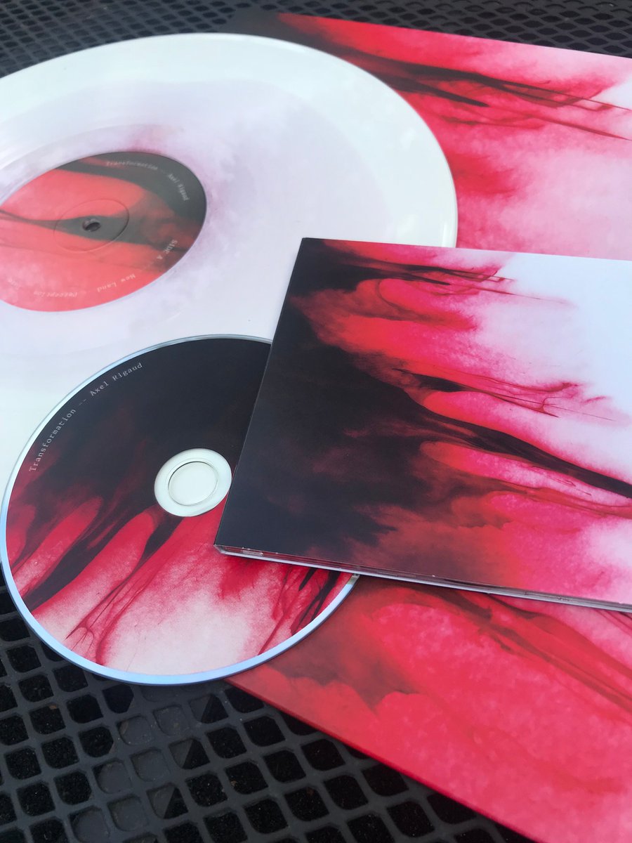 Out today is @axelrigaud's Transformation on CD & limited edition white w/red haze vinyl n5.md/268