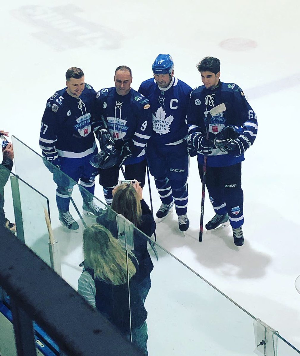 SVSportsVillage's tweet photo. The Sports Village is honoured to host the 6th annual York Simcoe Celebrity Hockey Classic today! Welcoming NHL stars #WendelClark #NickAnthony #ShaneCorson #JohnScott #PJStock #SteveThomas #ToddHarvey #RickVaive #ScottWalker #RonDuguay #DennisMaruk #EthanMoreau @EasterSealsON https://t.co/keGDVXBctM