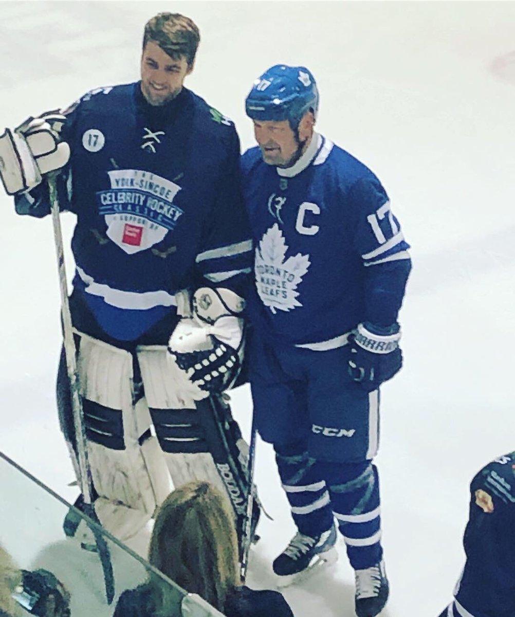 SVSportsVillage's tweet photo. The Sports Village is honoured to host the 6th annual York Simcoe Celebrity Hockey Classic today! Welcoming NHL stars #WendelClark #NickAnthony #ShaneCorson #JohnScott #PJStock #SteveThomas #ToddHarvey #RickVaive #ScottWalker #RonDuguay #DennisMaruk #EthanMoreau @EasterSealsON https://t.co/keGDVXBctM