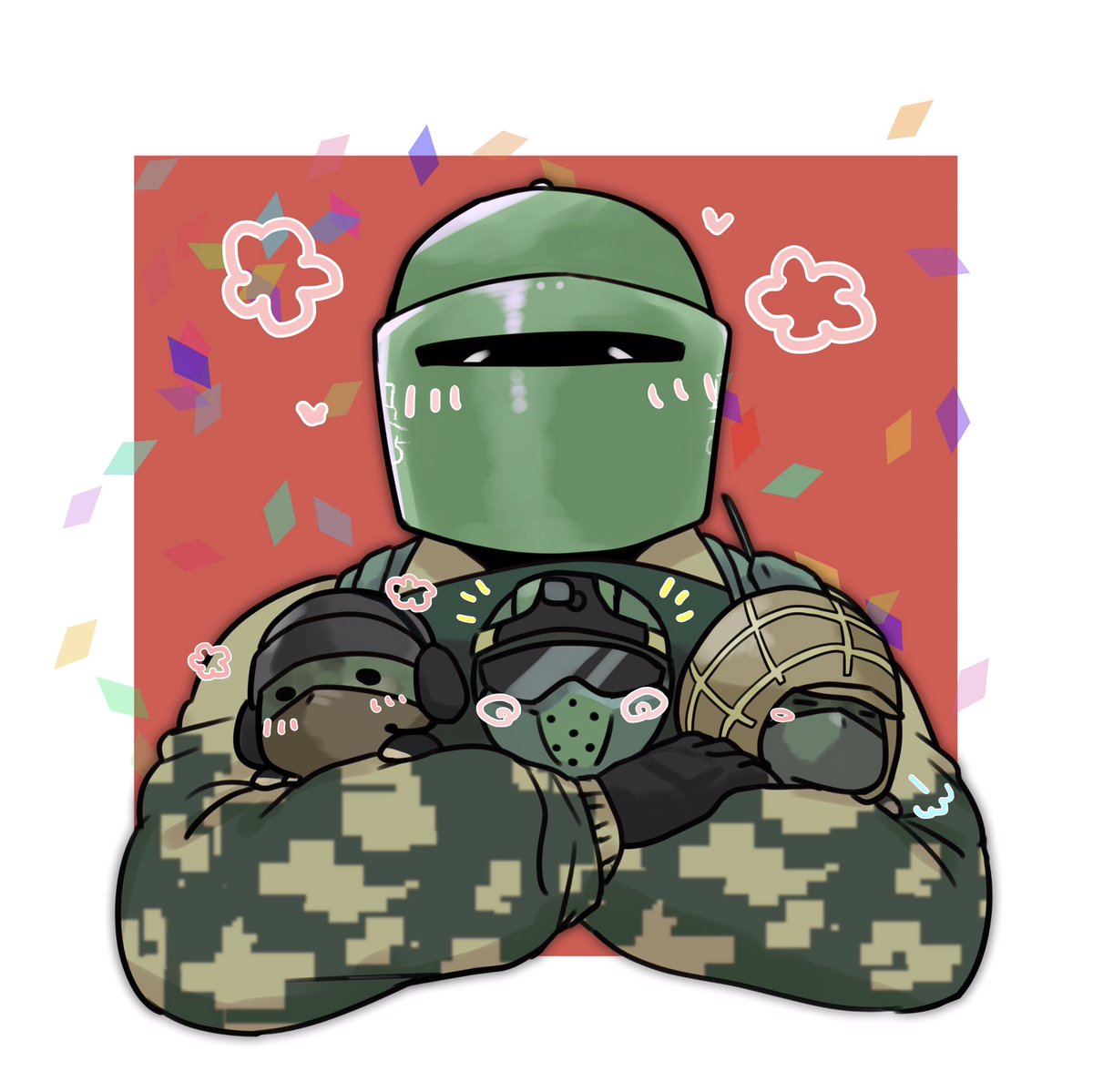 ぜん En Twitter みんなのアイドルタチャンカの誕生日 お祝いスペツナズ Rainbowsixsiege R6s レインボーシックスシージ