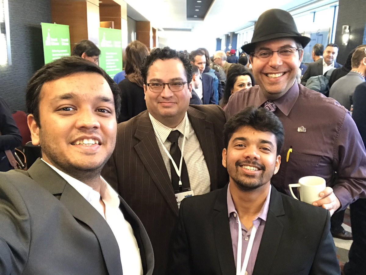 It was great running into @JarrodGoldsmith  from @eSAXnetworking  and @mcmorgado from @RedCanari .Thanks to @TiEConCanada . #StartupsEverywhere #OttawaStartups #TiEConCanada