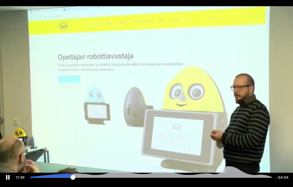 OVObots's tweet photo. 3D-tulostuksen ja robotiikan mahdollisuudet opetuksessa!

Tietoa OVObotista, sen taustasta ja sovellusalueista löydät videon kohdasta 10-35min. Kiitos M.A.D. ja Maker3D!

#MAD, #Maker3D, #OVObot, #AIrobots

https://t.co/ap7u4jzH1c https://t.co/jUPEKLB3Gv