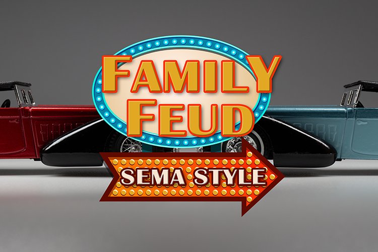 RefinishNews's tweet photo. Come watch your favorite custom builders battle it out in Family Feud - SEMA Style this afternoon at #SEMA booth #20353 #SEMA18 #BASFSEMACollection18 #BASFSEMACollection #BASFFantasticFour #BASF #BASFRefinish #Glasurit #RM #FamilyFeudSEMAStyle @SEMASHOW https://t.co/cP532ca1t5
