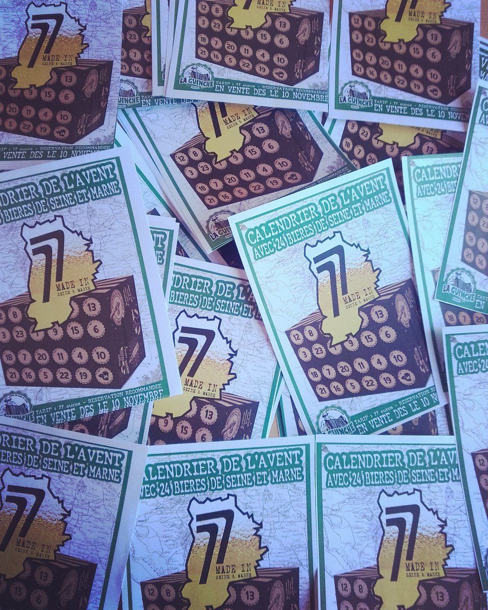LaGuincheBieres's tweet photo. Calendrier de l'avent #madein77 avec 24 bieres de Seine et Marne...
#Chelles #seineetmarne #seineetmarne77 #CraftBeer77 #CraftBeer #dansle77 #calendriernoel #calendrierdelavent #bieresartisanales #Biere #BeerTime #Craft #bierelocale #BiereArtisanale https://t.co/cWKT9kXmt9