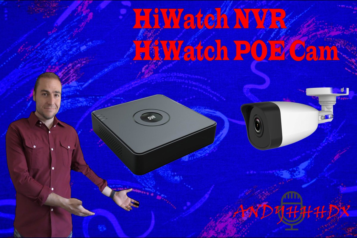 Andyhhhdx's tweet photo. HiWatch NVR & CCTV Camera review uploaded to the Andyhhhdx Youtube channel. You can check it out here - https://t.co/AjvxkXigai
#cctv #hikvision #hiwatch #review #andyhhhdx #SmallStreamerCommunity #streamers #YouTube https://t.co/myjB1gw2SL