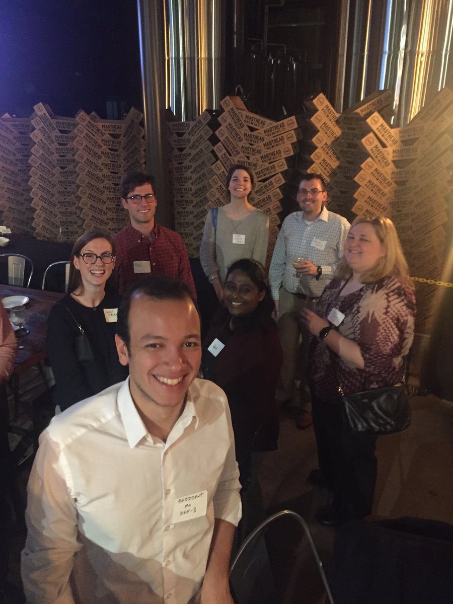 Thank you, ⁦<a href="/MastheadBrewing/">Masthead Brewing Co.</a>⁩ for hosting CCF Internal Medicine’s first recruitment Meet and Greet! The residents and the applicants had an absolute blast!!! ⁦@abbyCCim⁩