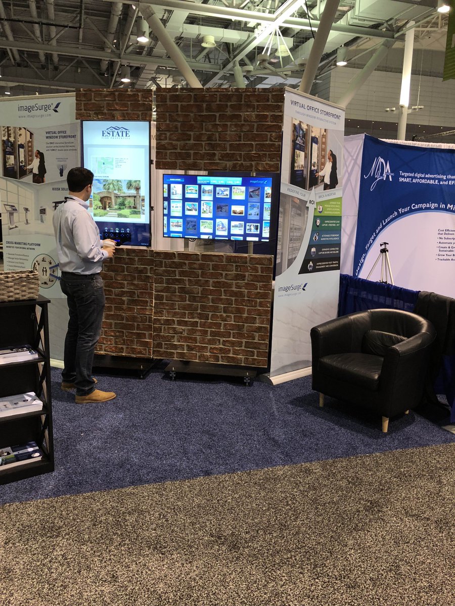 Come see us in our new Booth 1087
at #narannual #nationalassociationofrealors #realestate #interactive