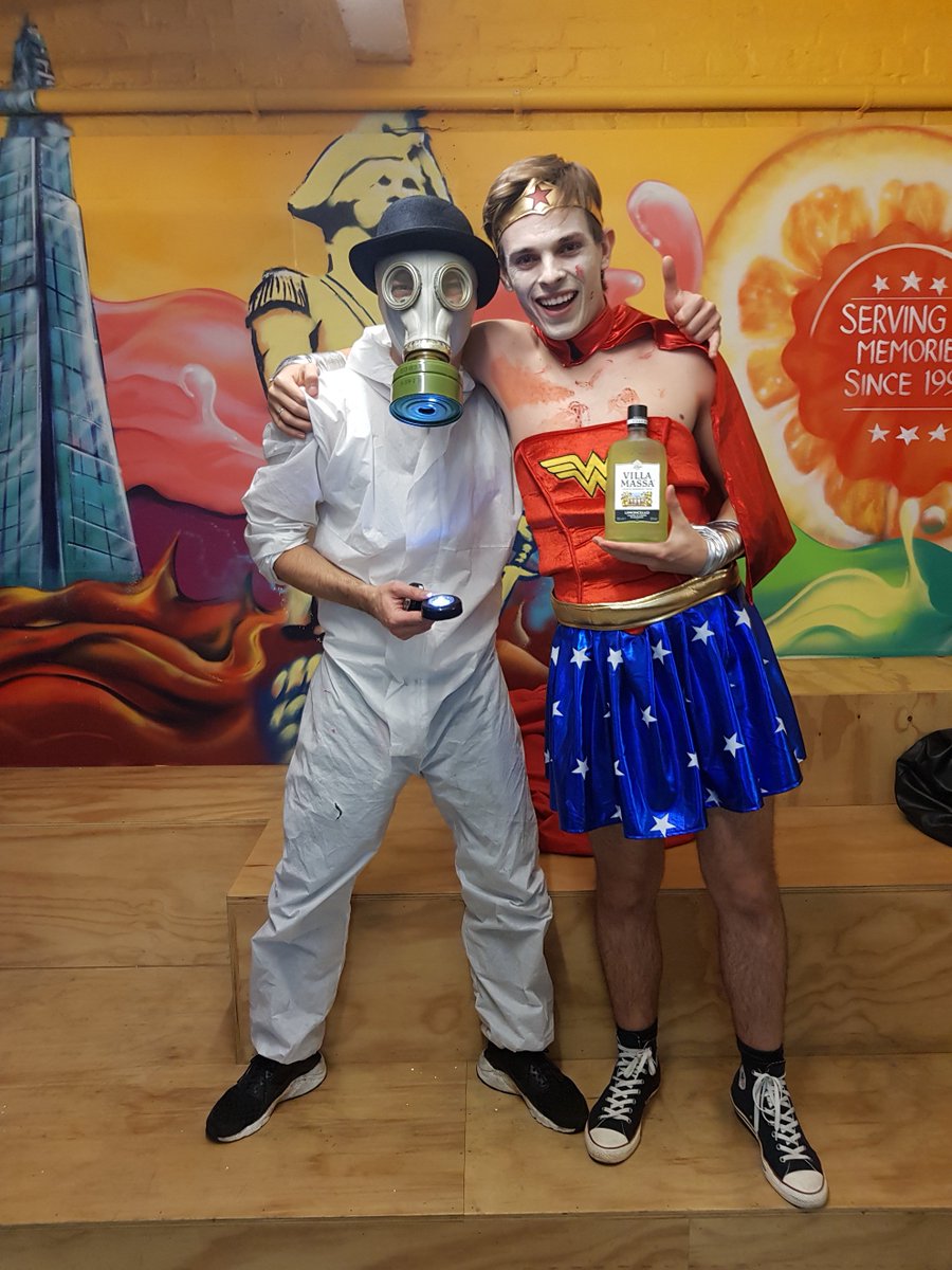 London_EBS's tweet photo. Week 1 of a new course, which was also #Halloween week, has been #Crazy &amp; loads of fun! Looking forward to the next 3 weeks of the course being just as #Fun! #EBSLondon #EuropeanBartenderSchool https://t.co/dlXQUtIOU6