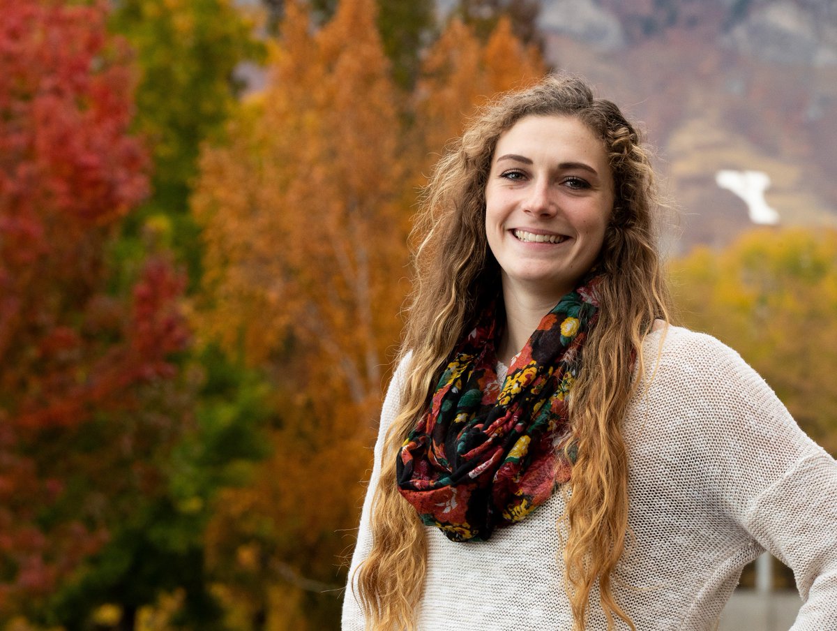 BYU's tweet photo. She didn't play volleyball until age 15 and wasn't even a BYU fan. Now this All-American is looking to extend a perfect season for No. 1 @BYUwvolleyball. Roni Jones Perry tells her own story in this photo essay, "Go and Get It."
https://t.co/9sAIk2sLV4 https://t.co/ma03LcILwM