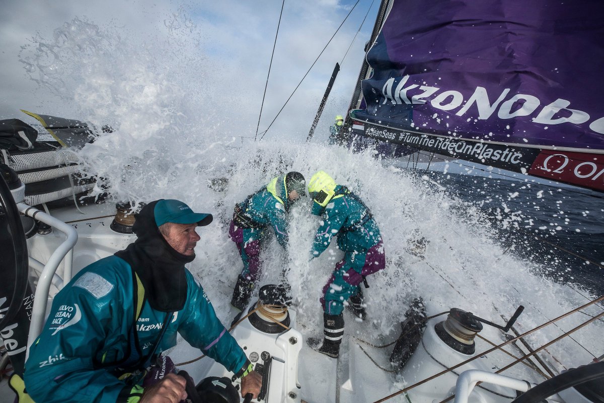 It might *feel* like ages since the end of the #VolvoOceanRace, but for @teamakzonobel stars Chris Nicholson &amp; <a href="/NicolaiSehested/">Nicolai Sehested</a>, it's only just finishing... ➡️ bit.ly/2QghMhA