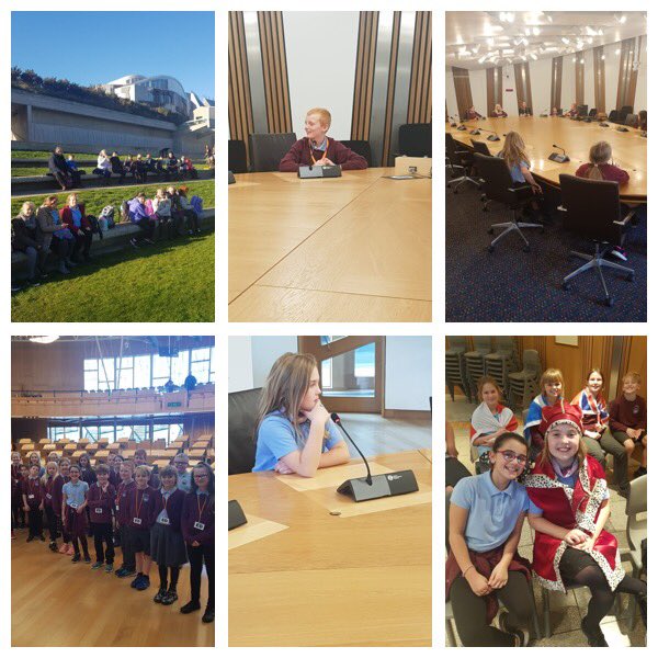 P5/6 &amp; P6 <a href="/CorntonPrimary1/">Cornton Primary</a> had a fantastic visit to <a href="/ScotParl/">Scottish Parliament</a> #scotgov