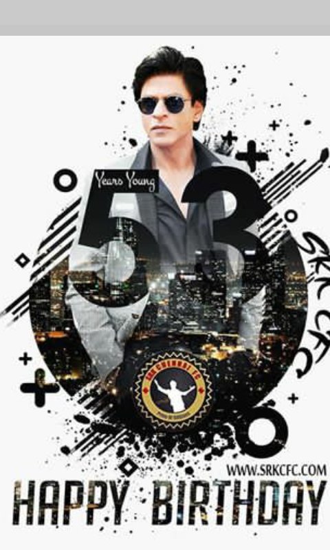 Happy Birthday Shahrukh Khan Bhai .... 
