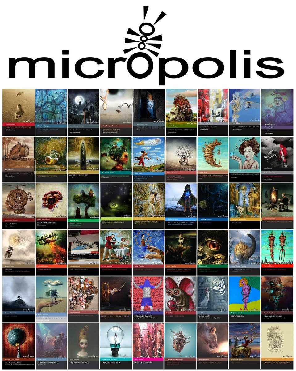 EdMicropolis's tweet image. Con siete años de trayectoria, Micrópolis posee un catálogo que llega a los cincuenta y cinco títulos.