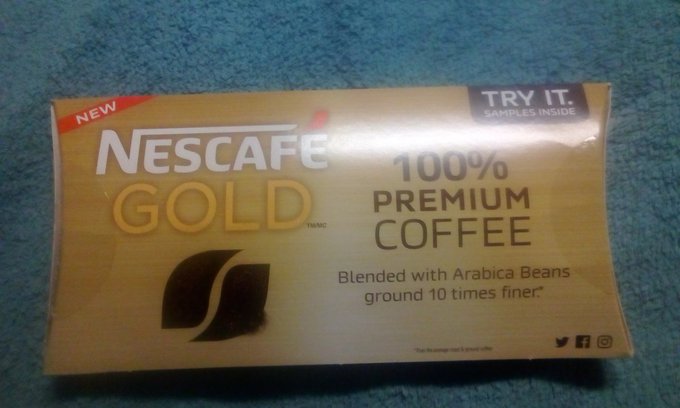 Working on a little taste test/product review video for the new @nescafegolduki sample I got... Gotta<a href="/tag/fetishpreview"class="tags"><span>#fetishpreview</span></a>