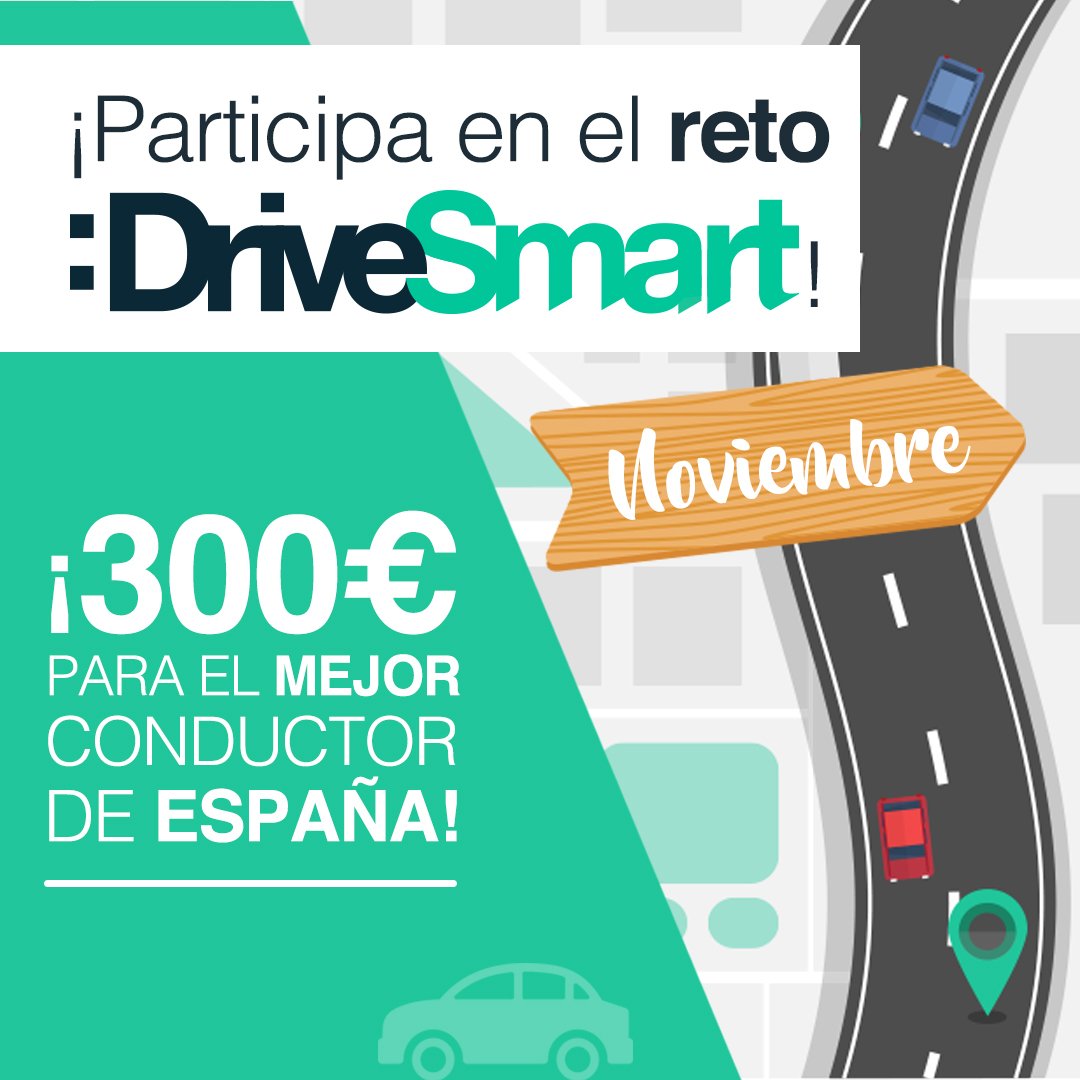 DriveSmartES's tweet photo. 🏁🚗¿Quién será el mejor conductor de noviembre en España? ¿Quizá tú? ¿Quizá tu vecino del barrio? ¿Quizá tu prima? Quizá...
Descárgate la app gratis, apúntate al reto y demuestra lo que vales, ¡en 3, 2, 1!
👉https://t.co/Xds3eZaZHT
#RetoDriveSmart https://t.co/Cmzch6xbMU
