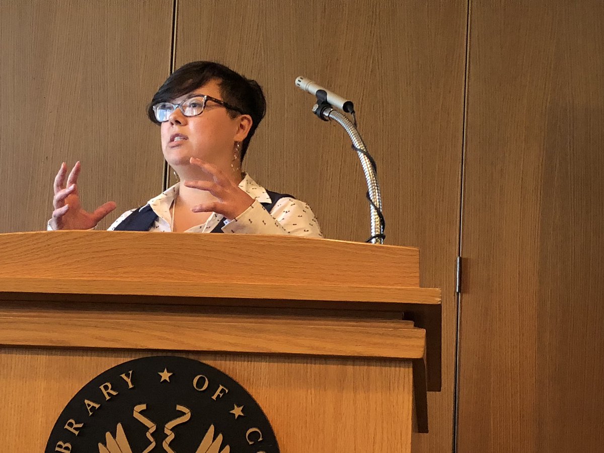 nfhall's tweet photo. @vikeshojiorlati speaking on 3D data in art history education @librarycongress #B2B3D https://t.co/wffH35vl9g