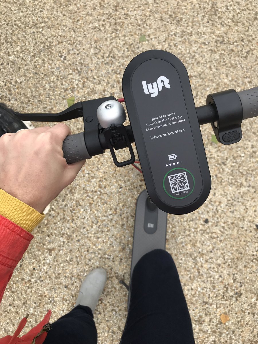 alexgdodds's tweet photo. Just took my first ride on an electric scooter (#lateadapter). So terrifying, so fun. https://t.co/Eh5ZpZR9rd