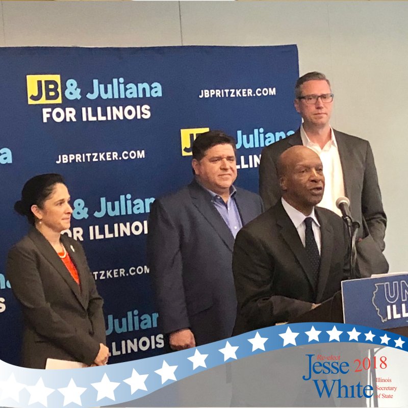 I stand proud for healthcare access for all Illinoisans. I ask for your vote on November 6th. #VOTE
jessewhite2018.com
#JesseWhite2018 #VoteForJesse