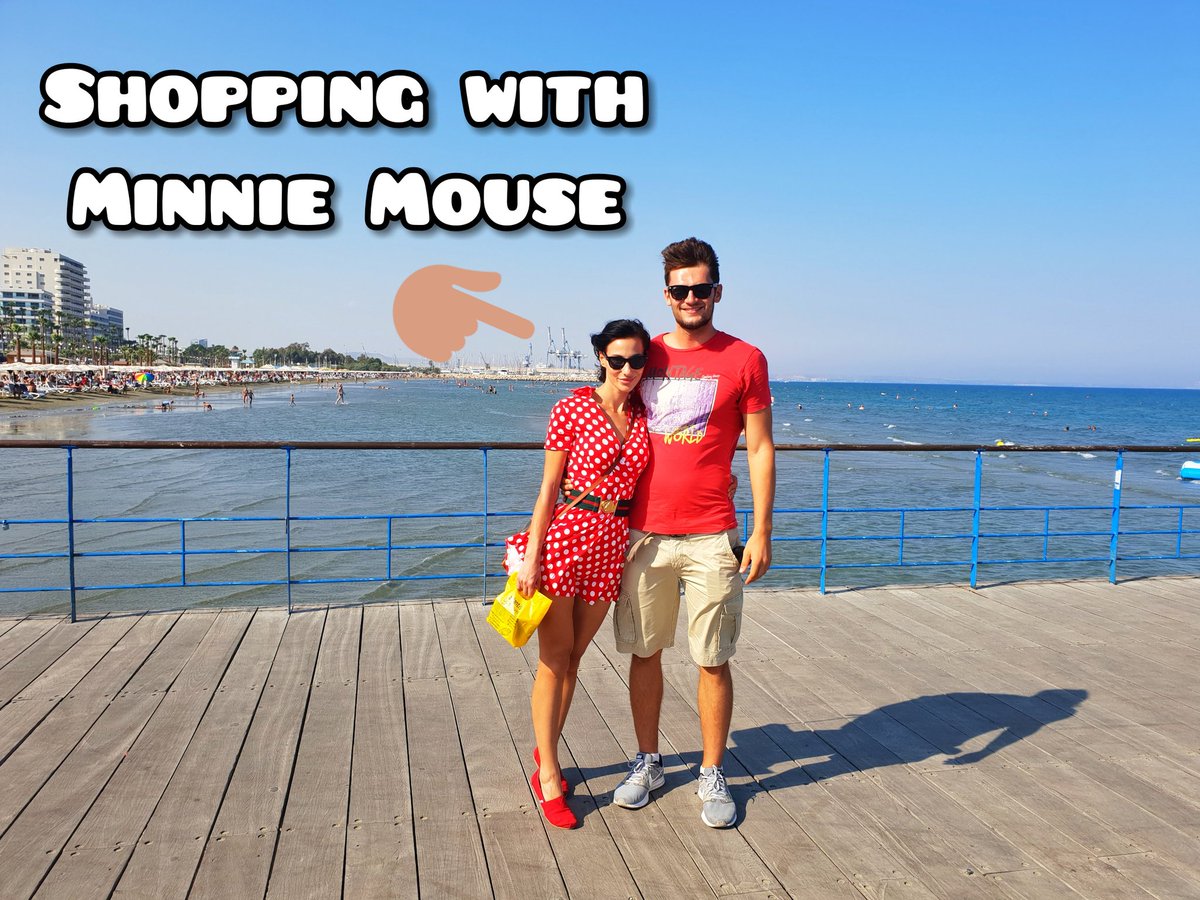 LiakouraMomentz's tweet photo. Look who I find 😉❤
.
.
➡️➡️Check out the 🎥 vlog here: https://t.co/bQgtUT2DIU
.
.
.
.
.
.
.
.
.
.
#minnie #mouse #minniemouse #larnaca #larnaka #cyprus #vlog #vlogger #fun #dress #youtuber  #larnakabeach #youtubelife #greatday #letshavefun #moments #momentz #video https://t.co/TPkbR1Bqt0