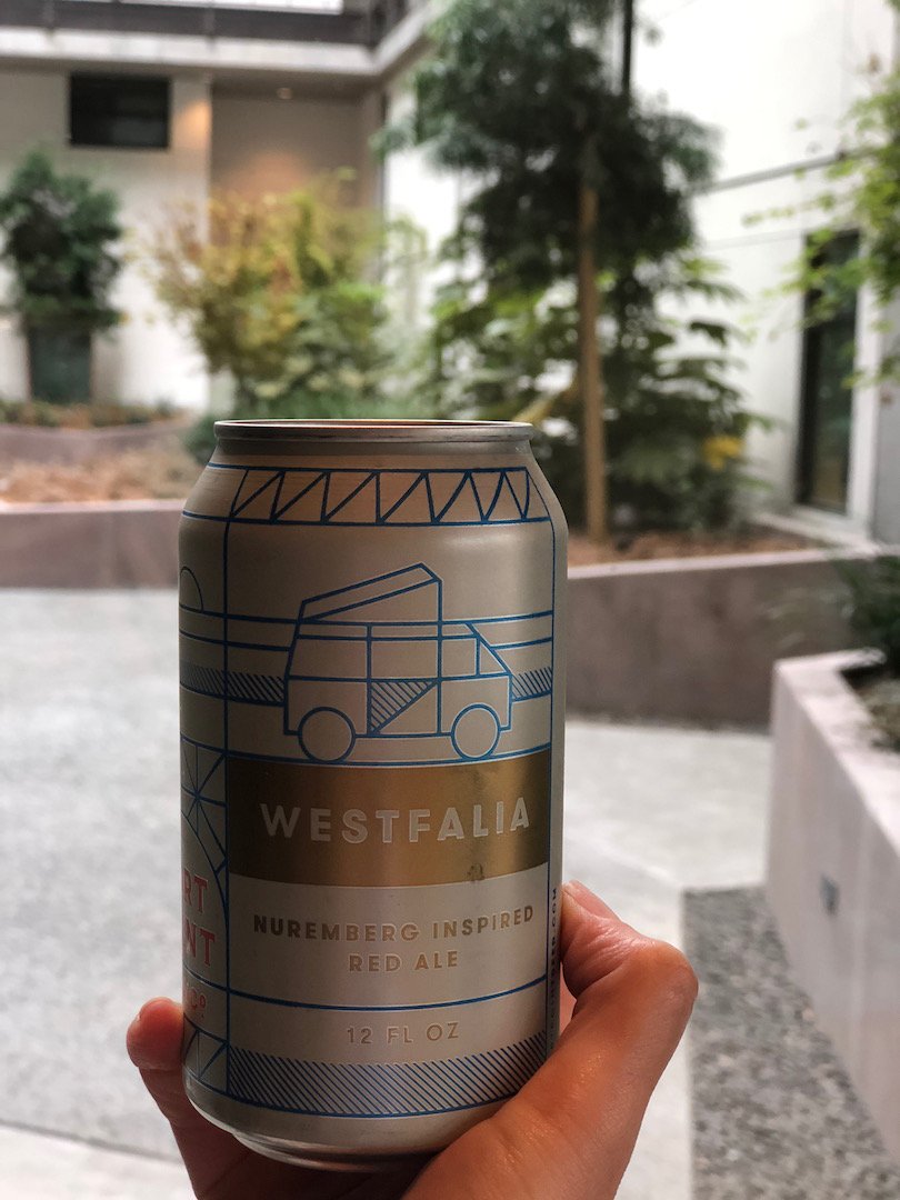 NOON Equation: New month + new beer = Kicking off November on a high note.  Enjoy Fort Point’s Westfalia, a Nuremberg-inspired Red Ale that feels perfect for fall.  Pour a glass in house or grab some to go.  #swoonfornoon