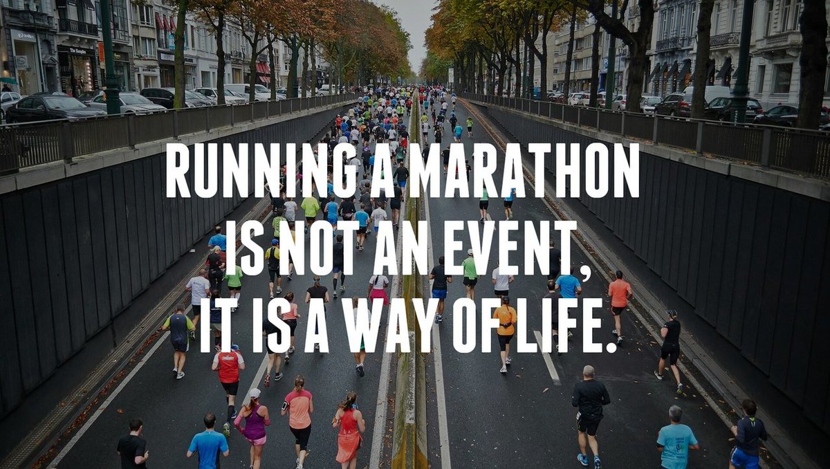 Runnerslight's tweet image. Running a marathon is not an event its. it is a way of life.

#runhappy #nycmarathon 

teespring.com/running-city