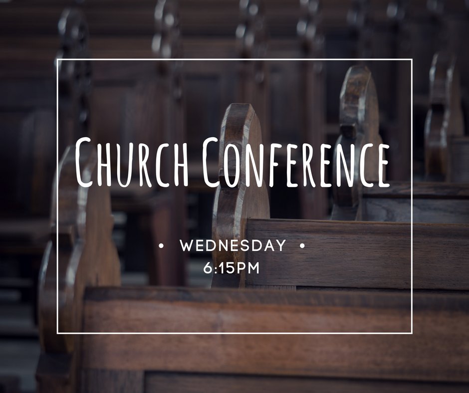 NewHopeRaleigh's tweet photo. The next scheduled Church Conference is Wednesday, November 14, at 6:15 p.m. in  the  church  sanctuary. Hope to see you there!
#NewHopeRaleigh #FORWake https://t.co/Xh89CAlBO3
