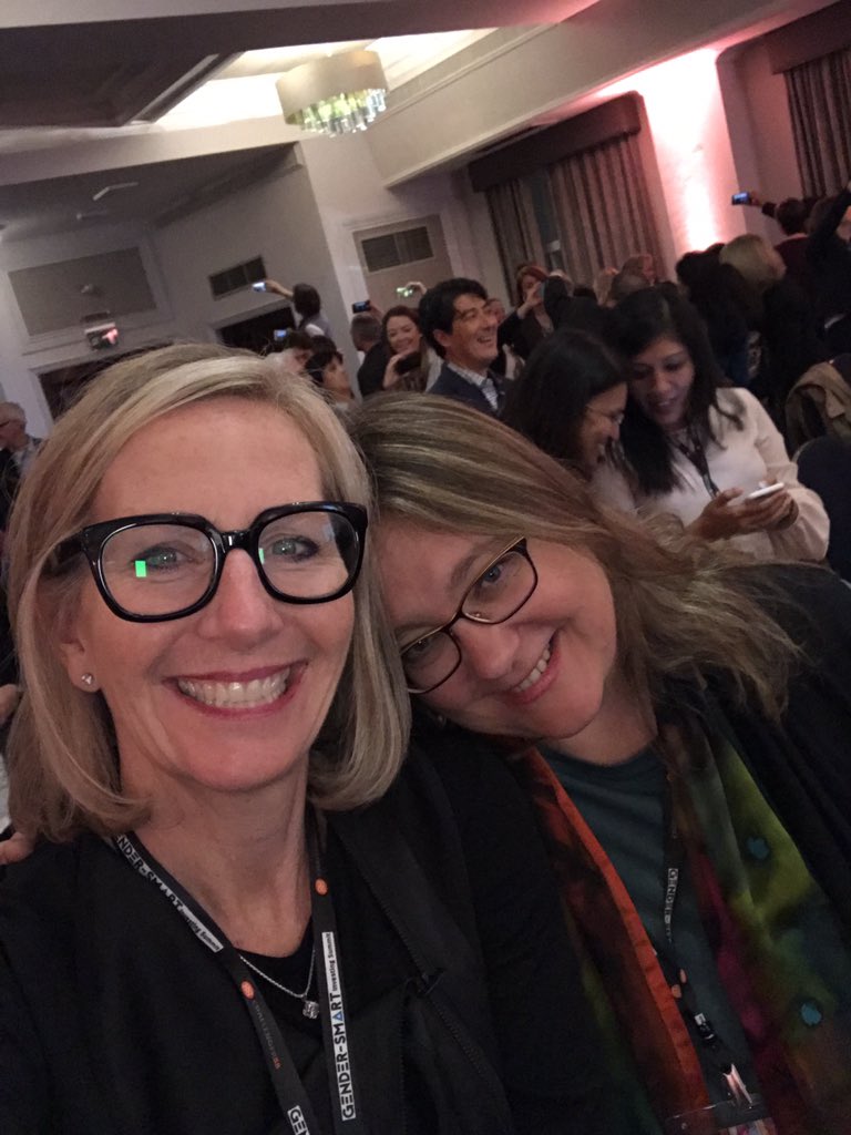 vickis's tweet image. A brilliant few days #Gendersmart Congrats @zanne2