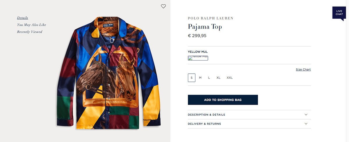 ralph lauren live chat