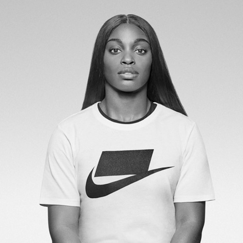 nike box logo shirt