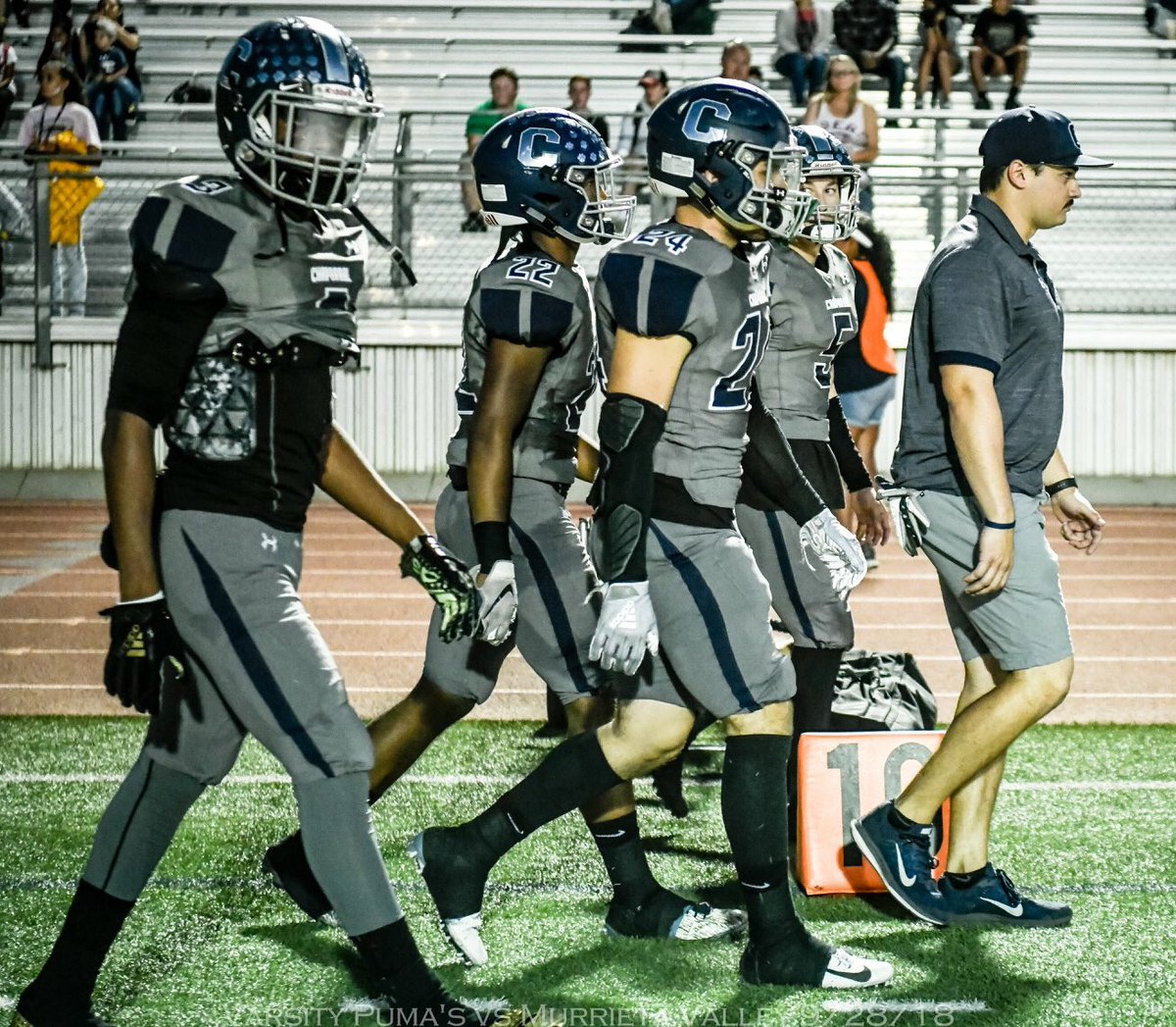 Coach_Argent's tweet photo. GAME DAY! ๐๐๐ First round of playoffs tonight against Oak Hills. @chaparralpumafb @Tate_Hess @Coach_Ramer @TGilliland57 @coachmey43 Time to #DestroyDoubt. #PumaPride #SpecialForces https://t.co/ZXG3bJ8ErU