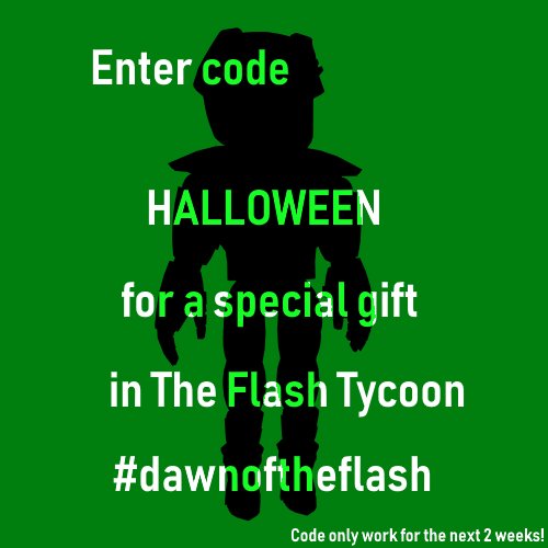 Fros Studio On Twitter A New Code For The Flash Tycoon Is Out