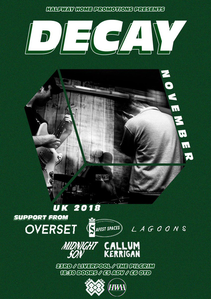 Liverpool we're coming to party with you on the 23rd supporting <a href="/Decaytheband/">Decay</a> along with some awesome bands. Grab tickets here: hwhliverpool.bigcartel.com