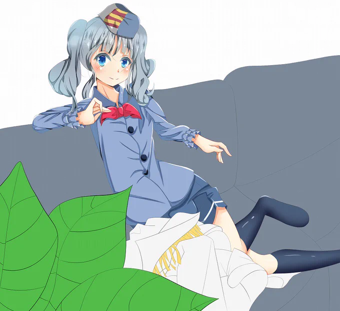 レイヤーさんが…にてふりこさんを描かせていただいてます色塗り進めてます! 
