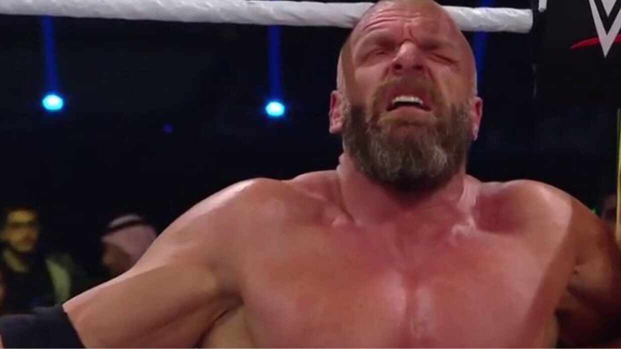 Triple H reportedly injured during his match at WWE Crown Jewel / X