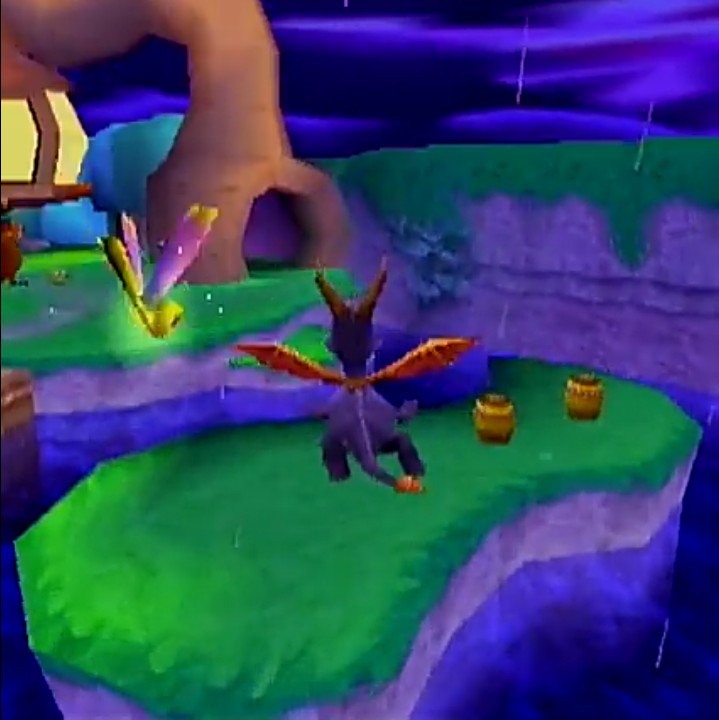 DarkrageHero's tweet image. Spyro 3 Spooky Swamp Original &amp;amp; Reignited 😍👻🔥 #SpyroReignitedTrilogy #SpyroYearOfTheDragon