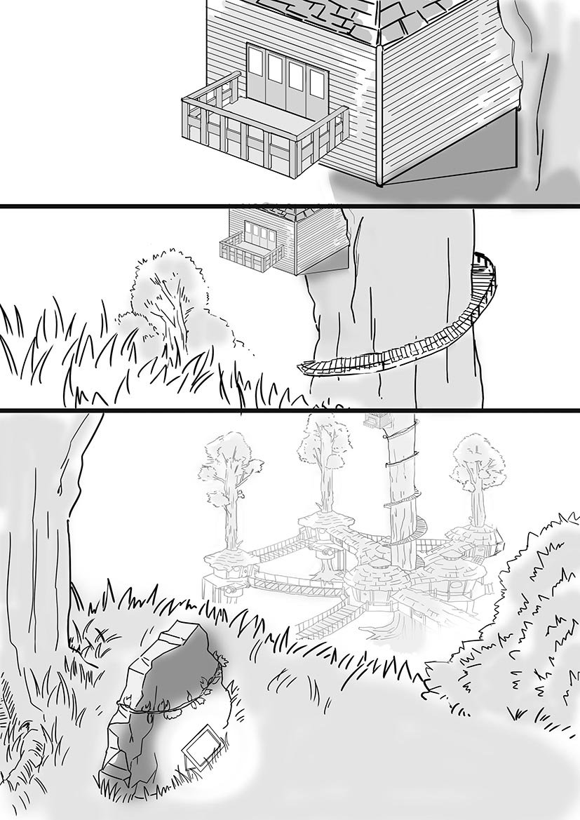 けもフレ漫画「ろっじの幽霊」(6/6) 