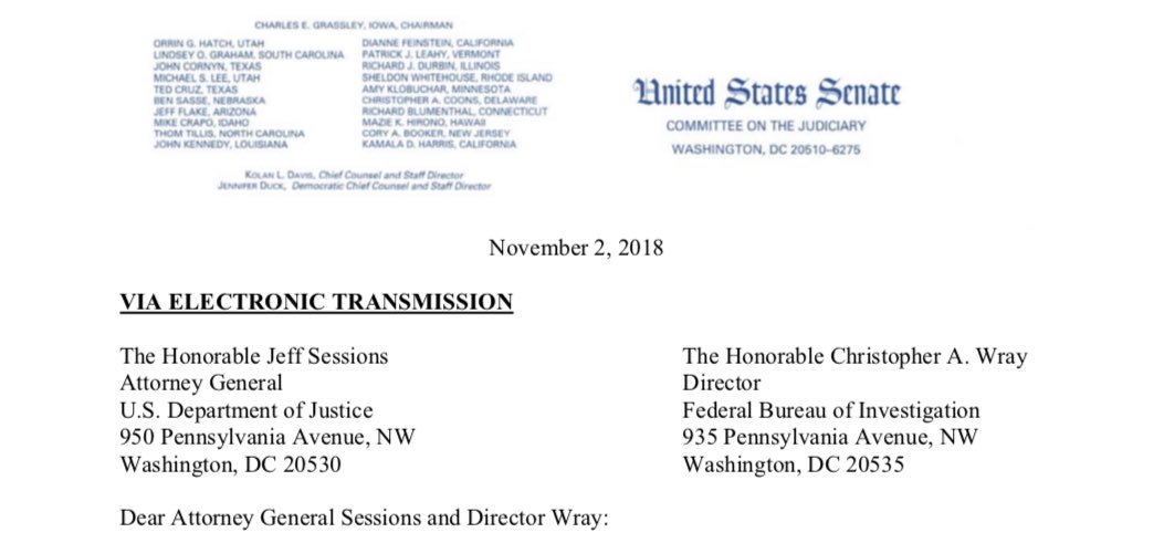 KyleMorris's tweet photo. BREAKING: Woman who claimed Justice Kavanaugh raped her now admits they’ve never even met. She has been referred to the DOJ/FBI for an investigation. https://t.co/rC57dzhdHT https://t.co/Riyj41Q5li