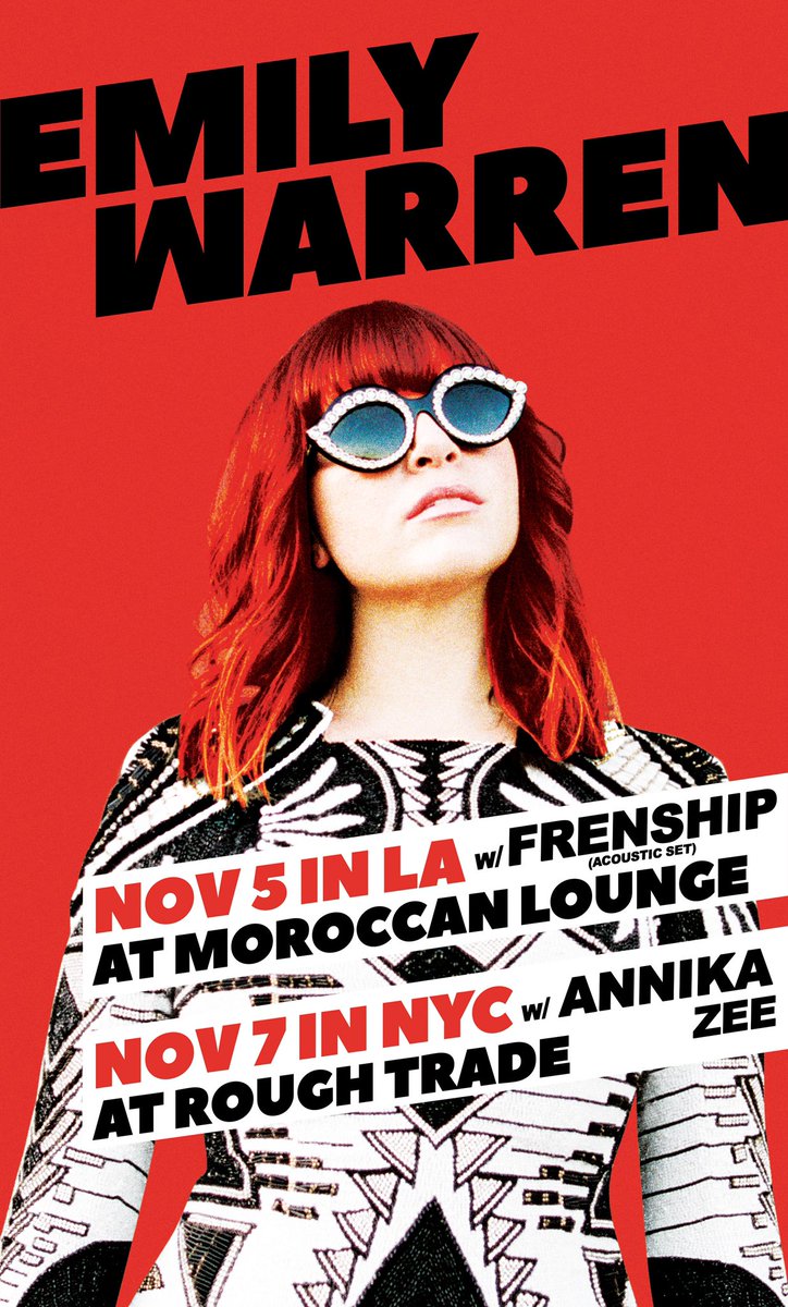 LA!!!! very excited to announce that my guys <a href="/wearefrenship/">FRENSHIP</a> are opening with an acoustic set at ma show on MONDAY 5/5!!! GET YER TIX ticketfly.com/event/1750147-…