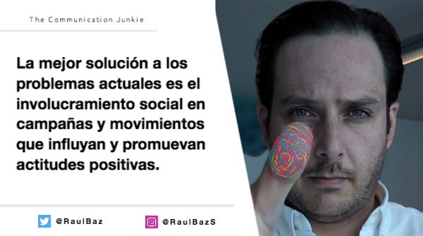RaulBaz's tweet photo. Por esto me involucré en #EngageRespect: https://t.co/tdS2z2m4BJ