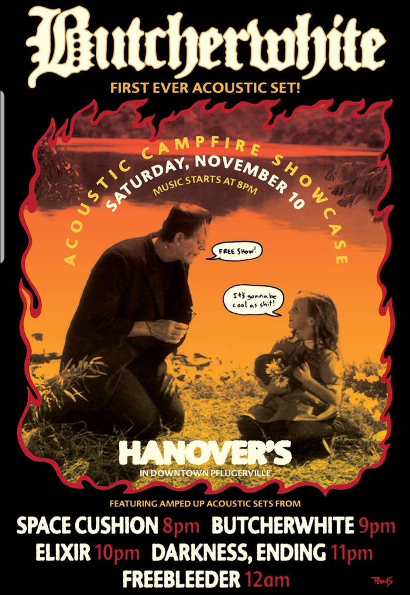 freebleederband's tweet image. One more week till this!