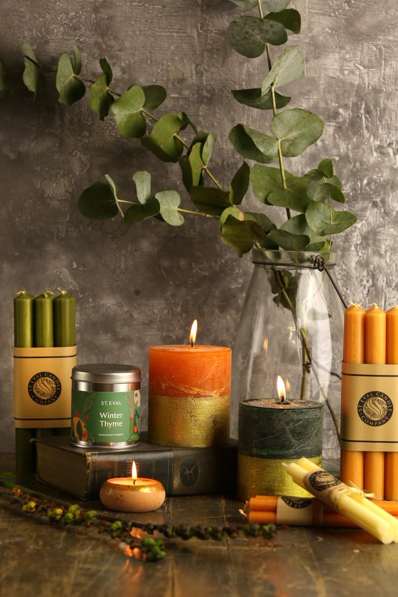 StEvalCandleCo's tweet photo. #FragranceFriday Our gorgeous Winter Thyme fragrance is bursting with winter wood notes to compliment the aromatic herbal scent of rosemary and thyme. Perfect for this time of year 🌿💚 #stevalcandles #winterthyme #madeincornwall https://t.co/ix3ONwIS6C